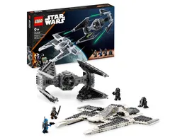 LEGO Star Wars 75348 Mandalorianischer Fang Fighter vs TIE Interceptor