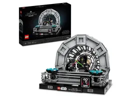 LEGO Star Wars 75352 Thronsaal des Imperators Diorama Jedi Ritter Set