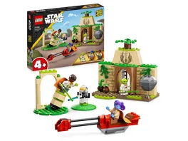 LEGO Star Wars 75358 Tenoo Jedi Temple 4 Set mit Minifiguren