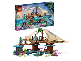 LEGO Avatar 75578 Das Riff der Metkayina Pandora Set mit 4 Minifiguren