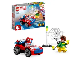LEGO Marvel 10789 Spider Mans Auto und Doc Ock Spidey Set 4 Spielzeug