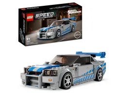 LEGO Speed Champions 76917 2 Fast 2 Furious Nissan Skyline GT R R34