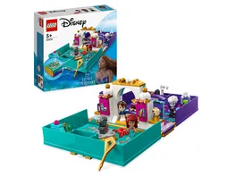 LEGO Disney Prinzessin 43213 Die kleine Meerjungfrau Maerchenbuch Arielle