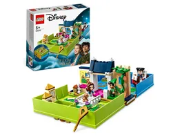 LEGO Disney Classic 43220 Peter Pan Wendy Maerchenbuch Abenteuer Set