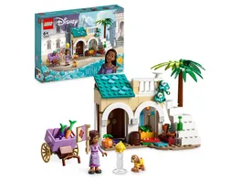 LEGO Disney Wish 43223 Asha in der Stadt Rosas Set zum Film mit Figuren