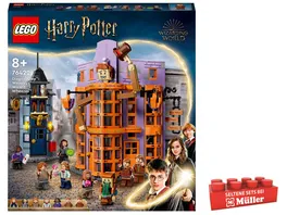 LEGO Harry Potter 76422 Winkelgasse Weasleys Zauberhafte Zauberscherze
