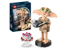 LEGO Harry Potter 76421 Dobby der Hauself Figuren Spielzeug Set