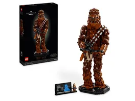 LEGO Star Wars 75371 Chewbacca Figur Wookiee Modell zum Bauen fuer Erwachsene