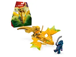 LEGO NINJAGO 71803 Arins Drachengleiter Ninja Set mit Drachen Spielzeug