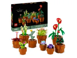LEGO Icons Botanical Collection 10329 Mini Pflanzen und Blumen Set