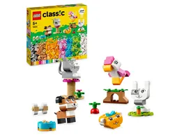 LEGO Classic 11034 Kreative Tiere Baue Spielzeug Tiere mit dieser Box