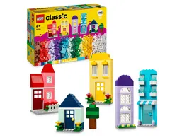 LEGO Classic 11035 Kreative Haeuser Bausteine Set mit Zubehoer ab 4