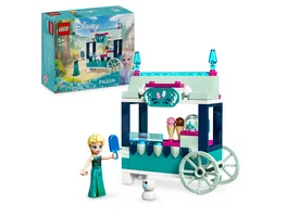 LEGO Disney Frozen 43234 Elsas Eisstand Eiskoenigin Spielzeug mit Elsa Puppe