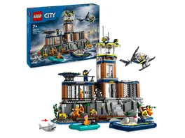 LEGO City Polizei 60419 Polizeistation auf der Gefaengnisinsel Spielzeug
