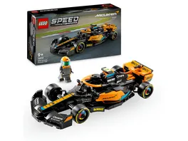 LEGO 76919 Speed Champions McLaren Formel 1 Rennwagen 2023 Spielset