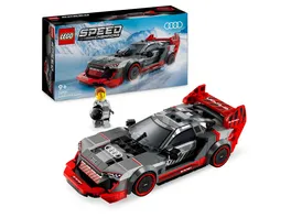 LEGO Speed Champions 76921 Audi S1 e tron quattro Rennwagen Spielzeug Auto