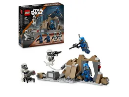 LEGO Star Wars The Mandalorian Hinterhalt auf Mandalore Battle Pack 75373