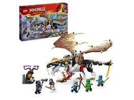 LEGO NINJAGO 71809 Egalt der Meisterdrache Ninja Set mit Drachen Spielzeug