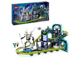 LEGO City Achterbahn mit Roboter Mech 60421
