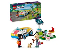 LEGO Friends 42609 E Auto mit Ladestation Elektrisches Spielzeug Auto