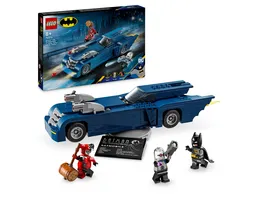 LEGO DC Batman Batman im Batmobil vs Harley Quinn und Mr Freeze 76274