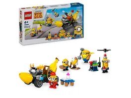 LEGO Ich Einfach unverbesserlich 4 Minions und das Bananen Auto 75580