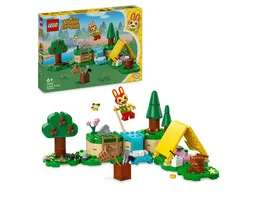 LEGO Animal Crossing 77047 Mimmis Outdoor Spass kreatives Set mit Spielzeug Hase