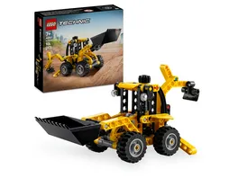 LEGO Technic Baggerlader Bauspielzeug Fahrzeug fuer Kinder 42197