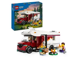 LEGO City Abenteuer Wohnmobil Camping Spielzeug fuer Kinder 60454