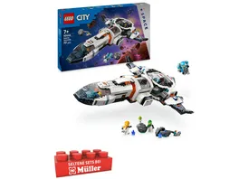 LEGO City Galaxie Raumschiff Weltraum Spielset ab 7 Jahren 60446