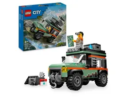 LEGO City Offroad Gelaendewagen Bauspielzeug Set fuer Kinder 60447