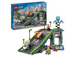 LEGO City Keine Limits Seifenkistenrennen mit Rampe Spielzeug 60460