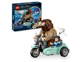 LEGO Harry Potter Hagrids und Harrys Motorradtour Motorrad Set 76443