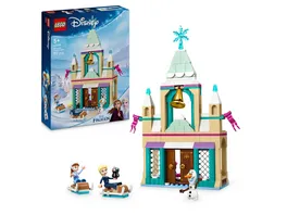 LEGO Disney Frozen Das Arendelle Schloss Bauset mit Elsa Puppe 43265