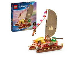 LEGO Disney Vaianas Abenteuerfloss Bauset Fantasyspielzeug 43270