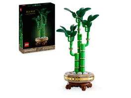 LEGO Botanicals Gluecks Bambus Kunstpflanze fuer Erwachsene 10344