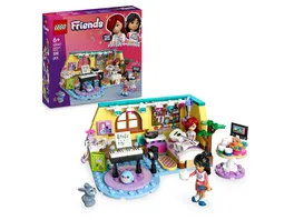 LEGO Friends Paisleys Zimmer Bau und Spielset fuer Rollenspiele 42647