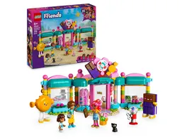 LEGO Friends Heartlake City Suesswarenladen Bauset fuer Rollenspiele 42649