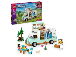 LEGO Friends Wohnmobil Spielzeug mit Wohnwagen Geschenkidee 42663