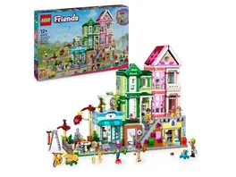 LEGO Friends Heartlake City Wohn und Einkaufsstrasse Geschenkidee 42670