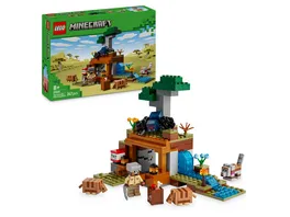 LEGO Minecraft Die Expedition zur Guerteltiermine Bauspielzeug 21269