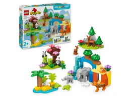 10446 Wildtier Familien 3 in 1 Set