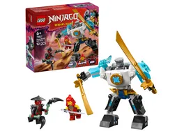 LEGO NINJAGO Zanes Action Mech Ninja Spielzeug mit 3 Minifiguren 71827