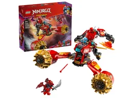 LEGO NINJAGO Kais Sturmreiter Mech Fliegendes Motorrad Spielzeug 71830