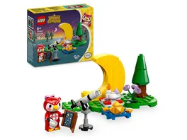 LEGO Animal Crossing Sternbeobachtung mit Eufemia Videospiel Set 77053