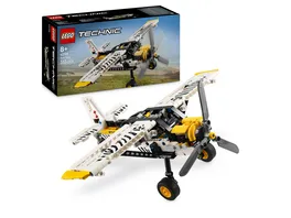 LEGO Technic Propellerflugzeug Bauset Modellflugzeug fuer Kinder 42198