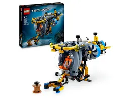 LEGO Technic Tiefseeforscher U Boot Set fuer Kinder Bauspielzeug 42201