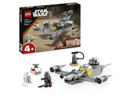 LEGO Star Wars 75410 Mandos und Grogus N 1 Starfighter The Mandalorian