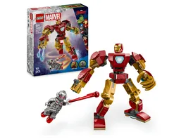 LEGO Marvel Iron Man Mech vs Ultron Superhelden Spielzeug 76307