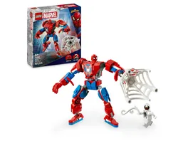 LEGO Marvel Spider Man Mech vs Anti Venom Superhelden Spielzeug 76308